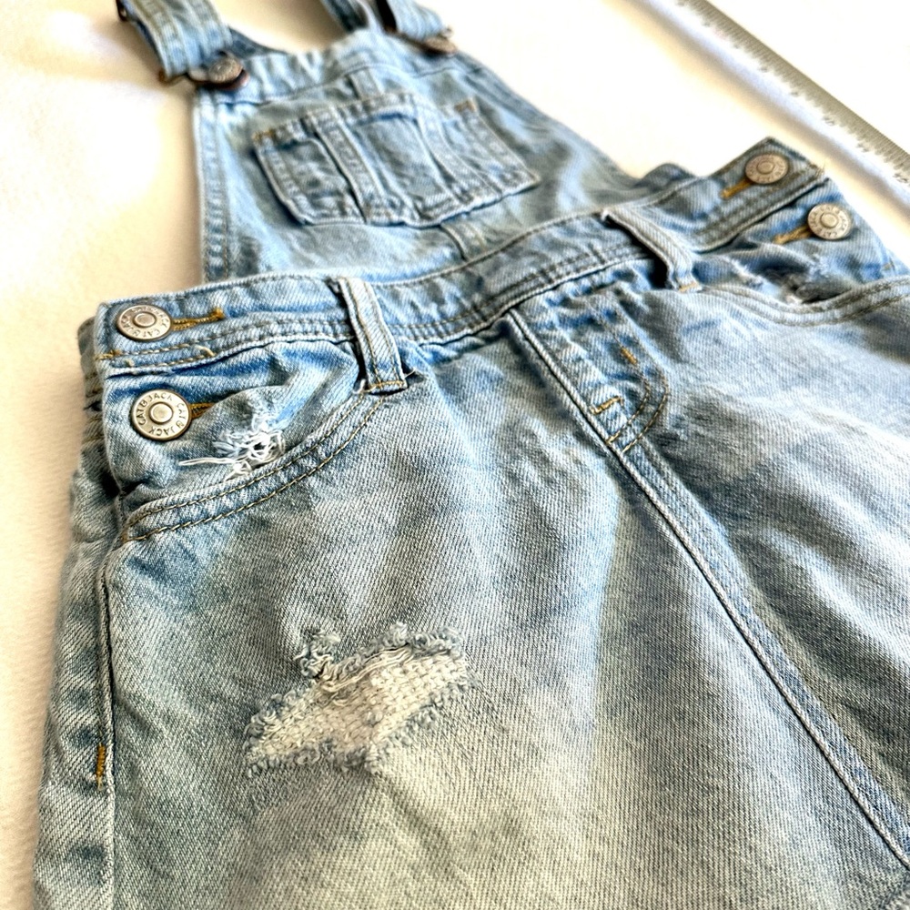 Cat‎ & Jack Toddler Girl’s Denim Skirtalls - Picture 2 of 5
